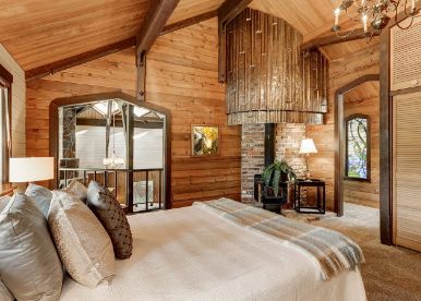 Refined Cottage Style Bedroom Design