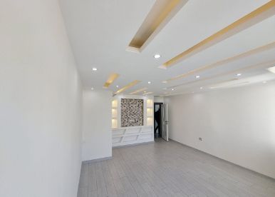 Parquet-Inspired POP False Ceiling with Hidden LED Glow