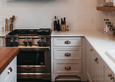 Timeless White L-Shaped Kitchen Delight