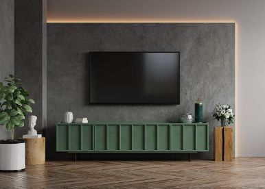 Sophisticated and Stylish TV Corner